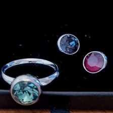 Qudo ring silber gebraucht kaufen  Stuttgart