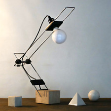 1970s Italian Travertine Lamp | Technical Vintage Design Lighting MCM comprar usado  Enviando para Brazil