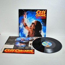 Ozzy Osbourne Prince of Darkness Vinyl Record Card Sticker Heavy metal Japan comprar usado  Enviando para Brazil