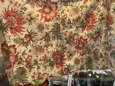 Vintage floral cotton for sale  DOWNHAM MARKET