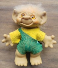 Vintage WISH N/K LARGE RARE Troll Doll Oryginalne ubrania Patent 190, 918  na sprzedaż  Wysyłka do Poland