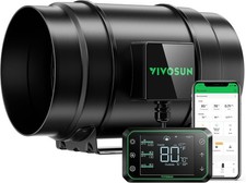 Ventilador de duto em linha VIVOSUN AeroZesh G8 8", controle WiFi E42A, NÃO para alto calor, usado comprar usado Ventilador de duto em linha VIVOSUN AeroZesh G8 8", controle WiFi E42A, NÃO para alto calor, usado comprar usado  Enviando para Brazil