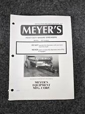 Meyer heavy duty for sale  Nicollet