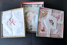 Vintage handkerchief sets for sale  LONDON