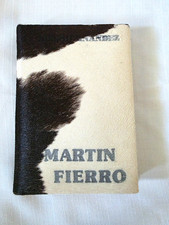 EL GAUCHO MARTIN FIERRO BY JOSE HERNANDEZ COWHIDE HARDBACK 1977 SPANISH comprar usado  Enviando para Brazil