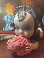 Halloween rubber zombie for sale  Denton
