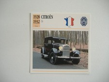 Fiche auto citroën d'occasion  France