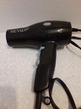 Black Revlon 1875W secador de cabelo soprador aquecedor profissional ventilador seco ar frio tiro , usado comprar usado  Enviando para Brazil