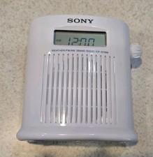Usado, Rádio chuveiro portátil digital Sony ICF-S79W clima/FM/AM 3 bandas USADO TESTADO comprar usado  Enviando para Brazil