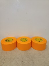 (3) Scotch 2525 3" de largura, 60 jardas de comprimento, 9,5 mil de espessura, laranja, usado comprar usado  Enviando para Brazil