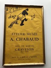 Auguste chabaud affiche d'occasion  Versailles