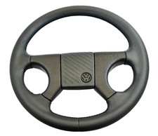 Volante de couro NOVO para VW Volkswagen T3 T4 Passat B3 Golf 2 1 MK1 MK2 comprar usado  Enviando para Brazil