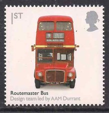 Routemaster Bus London Double Decker Design Britânico GB 2009 MNH selo perfeito D142, usado comprar usado  Enviando para Brazil