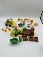 Lote de construção vintage Fisher Price Little People vagão de empilhadeira de trabalhadores comprar usado Lote de construção vintage Fisher Price Little People vagão de empilhadeira de trabalhadores comprar usado  Enviando para Brazil