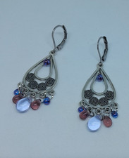 Boucles oreille chandelier d'occasion  Longpont-sur-Orge