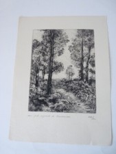 Gravure eau forte d'occasion  Seyssel