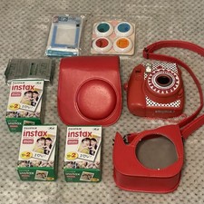 Câmera de Filme Instantânea Fujifilm Instax Mini 8 (Vermelha): Pacote Completo! Tudo funcionando! comprar usado  Enviando para Brazil