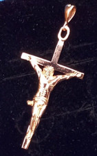 585 gold kreuz gebraucht kaufen  Geiselhöring