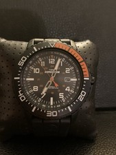 Usado, Relógio de campo masculino Timex Expedition Uplander T49940 preto laranja ótimo estado comprar usado  Enviando para Brazil
