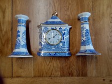 Wedgwood willow pattern for sale  STANLEY