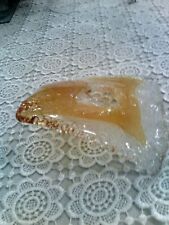 Ricambio Vetro Quadrato Curvo Ambra Originale "70  by Mazzega Venini glass Italy, usado comprar usado  Enviando para Brazil