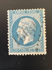 Timbre napoleon oblitération d'occasion  Rouen-