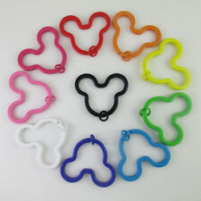 100 peças de chaveiro dividido 38 mm cores sortidas arco-íris em forma de Mickey comprar usado  Enviando para Brazil