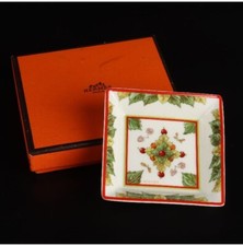 Prato quadrado Hermes Pitágoras Garden Vidpoche com caixa de utensílios de mesa diâmetro 3,1 pol comprar usado  Enviando para Brazil