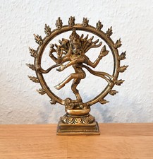 Nataraja figur messing gebraucht kaufen  Krummhörn