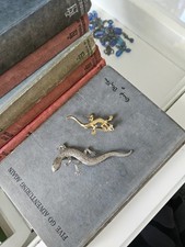 Vintage lizard brooches for sale  EXMOUTH