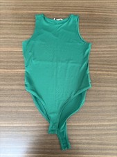 Womens green bodysuit for sale  HOLMFIRTH