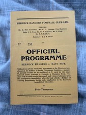Berwick rangers east for sale  LYMM