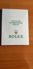 Rolex atttest guarantie d'occasion  Expédié en Belgium