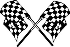 Checkered flag motorcycle for sale  Ironwood