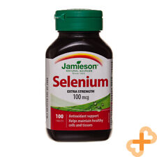Usado, Suplemento de suporte super antioxidante JAMIESON SELENIUM 100IU 100 comprimidos comprar usado  Enviando para Brazil