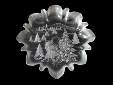 Mikasa frosted crystal for sale  Mcminnville