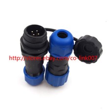 Usado, SD13 4pin conector impermeável, IP68 de alta tensão LED Power AC DC Connector comprar usado  Enviando para Brazil