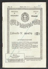 Libretto casse risparmio usato  Bozen