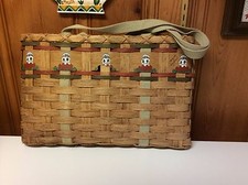 Tecido à mão?? Pintado à mão?? Bolsa/bolsa/bolsa tote/laptop/bolsa de livro/alças de lona de bambu comprar usado  Enviando para Brazil