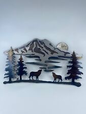 Wolf metal wall for sale  Carmel