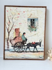 Vintage framed oil for sale  DORKING