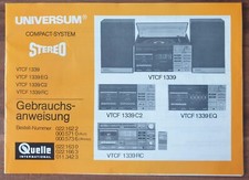 Universum vtcf 1339 gebraucht kaufen  Braunschweig