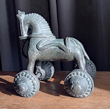 Ancien jouet cheval d'occasion  Bar-le-Duc