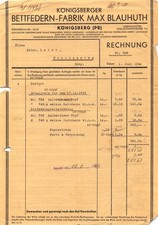 Bettfedern fabrik königsberg gebraucht kaufen  Deutschland