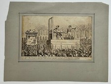 GUILLOTINE-LOUIS XVI décapité-"A 10 heures 10 minutes la tête de Louis Capet[…]" comprar usado  Enviando para Brazil