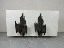 Coppia applique metallo usato  Arezzo