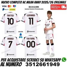 Maglia milan bambino usato  Riolo Terme