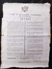 1818 regno lombardo usato  Cremona