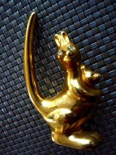 Känguru messing skulptur gebraucht kaufen  Recklinghausen