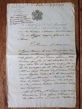 Maréchal bourmont general d'occasion  Paris VII